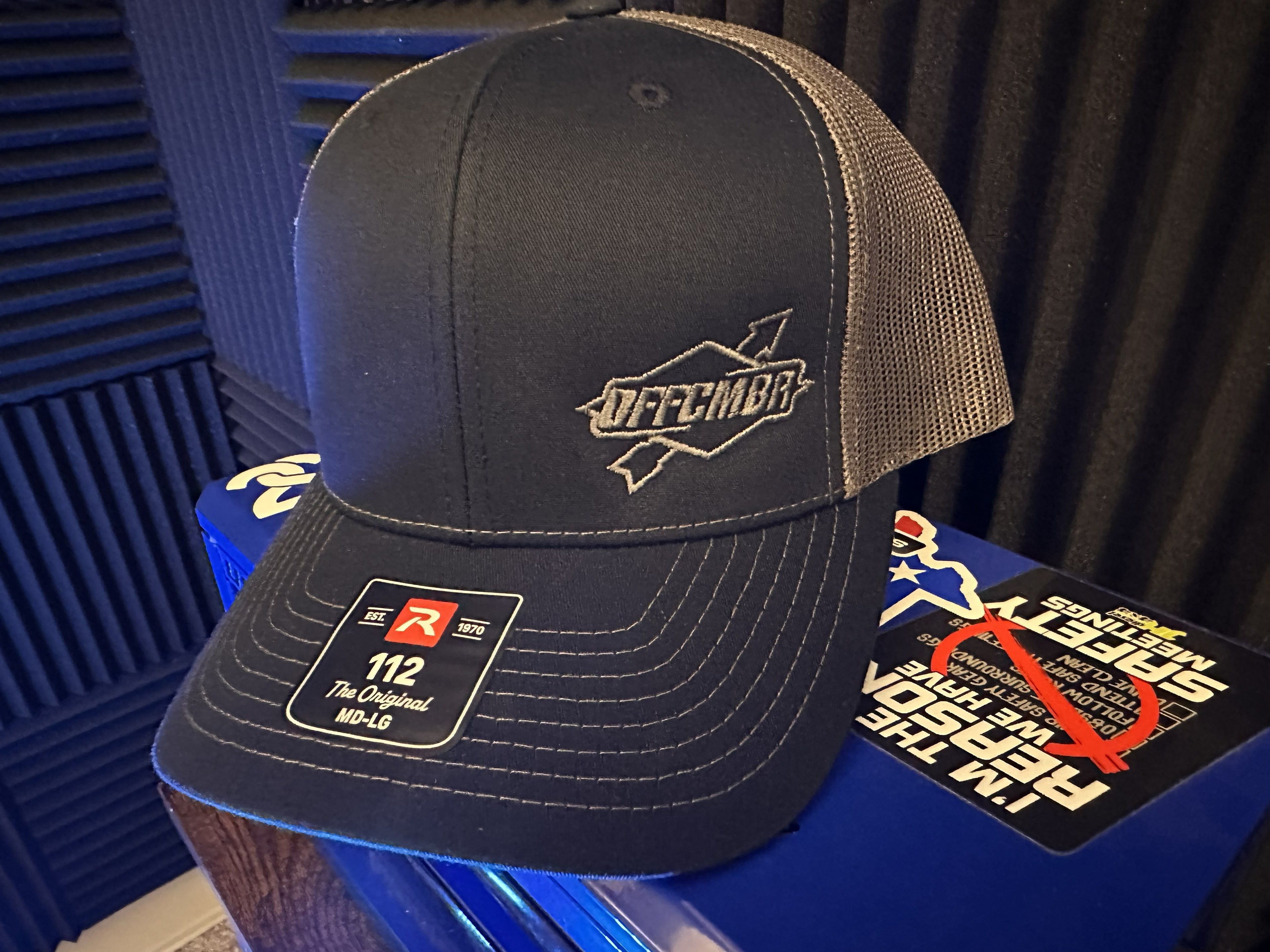 OFF*CMBR Richardson 112 Hat (Navy Blue)